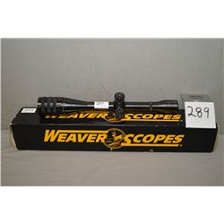 Weaver T10 Scope w/dot reticle , in orig box