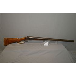 J.Manton & Co. Model Side By Side Hammer .12 Ga Shotgun w/ 30" bbls [ fading blue finish w/some pitt