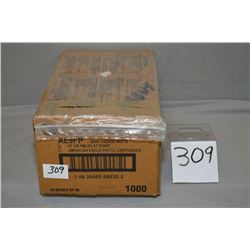 Case Lot : 20 Boxes ( 50 rnds per ) 1000 Rnds Federal American Eagle .9 MM Luger cal 147 Gr FMJ Flat