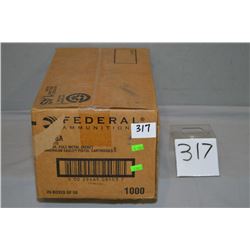 Case Lot : 20 Boxes ( 50 rnds per) 1000 Rnds Federal American Eagle .45 Auto cal 130 Gr Full Metal J