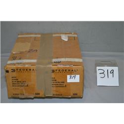 Case Lot : 25 Boxes ( 20 rnds per ) 500 Rnds Federal American Eagle .223 Rem cal 55 Gr Metal Case Ne