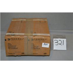 Case Lot : 25 Boxes ( 20 rnds per ) 500 Rnds Federal American Eagle .223 Rem cal 55 Gr Metal Case Ne