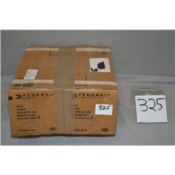 Case Lot : 25 Boxes ( 20 rnds per ) 500 Rnds Federal American Eagle .223 Rem cal 55 Gr Metal Case Ne