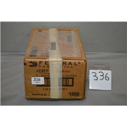 Case Lot : Federal 20 Boxes ( 50 rds ) 1000 rnds .9 MM Luger cal 147 Gr Full Metal Jacket Ammo