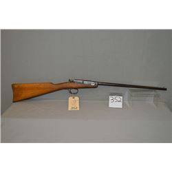 Deutsche Werk Model 1 .22 LR cal Single Shot Tip Up Rifle w/ 19" bbl [ fading blue finish turning br