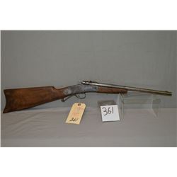 The Hamilton Rifle Model No.27 .22 cal Single Shot Break Action Rifle w/ 16" bbl [ traces of fading 