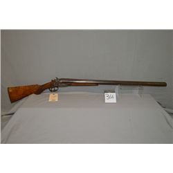 J.Manton & Co. Model S X S Hammer .12 Ga Break Action Shotgun w/30" bbs [ Royal Damascus barrels, tu