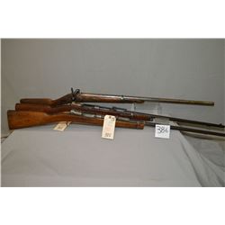 Lot of Three Firearms : Mauser Model 71/84 .11 MM Mauser cal Rifle Parts ONLY [ no bolt, etc (195) S