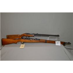 Lot of Two Firearms : Arisaka Mod 38 7.7 Jap cal Bolt Action Full Wood Military Rifle w/ 26" bbl [ m