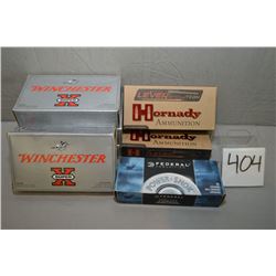Tray Lot : 3 Boxes ( 20 rds) Winchester .30-40 Krag 180 Grain ammo - 1 Box ( 20 rds) Winchester .45-