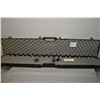 Image 1 : Hoppes Foam Lined Black Plastic Luggage Style Gun Case [ w/ 2 Master trigger locks keys the same, & 