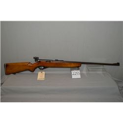 Mossberg Model 26B .22 LR cal Single Shot Bolt Action Rifle w/ 26" bbl [ blue finish turning brown, 