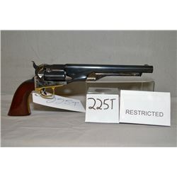 Uberti Model Colt 1860 Army Reproduction .44 Perc cal Shot Revolver w/ 203 mm bbl [ appears as new, 