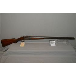 Ithica Model Side By Side Hammerless .12 Ga Side By Side Shotgun w/ 30" bbls [ faded blue finish, tr