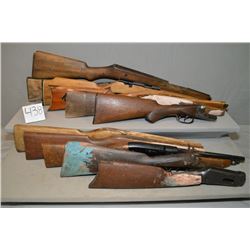 Box Lot : Various Old Gun Stocks