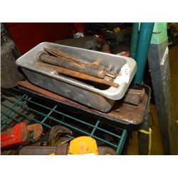 BINS OF METAL CHISELS - 2