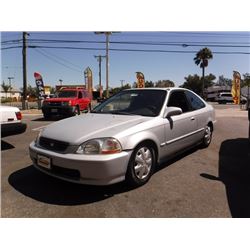 97 Honda Civic 2 Dr  Coupe - T - `DRIVE