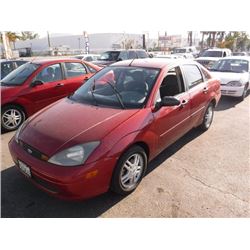 03 Ford Focus 4dr Sedan - T - `DRIVE