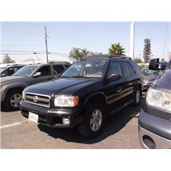 02 Nissan Pathfinder 2WD 4dr SUV - T - `DRIVE