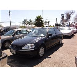 99 Honda Civic 2 Dr  Coupe - T - `DRIVE