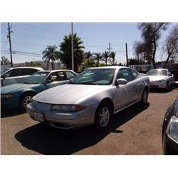 01 Oldsmobile Alero 1 2dr Coupe - T - `DRIVE