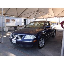 03 Volkswagen Passat Fwd 4dr Sedan - ADT - `DRIVE