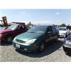 00 Ford Focus 4 Dr  Sedan - ADT - NR