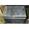 Image 1 : A QUANTITY OF BLACK PAINTED DEED BOXES, with printed inscriptions, Earl of Kilmorey., £10/20...