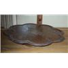 Image 1 : AN OAK OCTAGONAL LOBED LAZY SUSAN, 19th CENTURY, on turned circular base., £200/300...