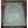 Image 1 : A MARBLE PLAQUE, 19th CENTURY, of St George., 61cms x 44cms., £100/200...