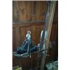 Image 1 : TWO PAIRS OF OLD SKIS AND SKI BOOTS, £50/100...