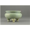 Image 2 : Celadon Tripod Glazed Porcelain Censer