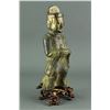 Image 2 : Chinese Rare Gilt Metal Figure Tang Period