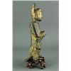 Image 3 : Chinese Rare Gilt Metal Figure Tang Period
