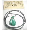 Image 1 : INDIAN MOUNTAIN MALACHITE NECKLACE