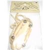 Image 1 : INDIAN MOUNTAIN CARVED BONE WOLF NECKLACE