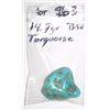BEAUTIFUL NATURAL TURQUOISE 73.50 CARATS/14.7 GRAMS *MINED IN ARIZONA* POLISHED STONE!! ITEM CAME OU