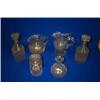 Image 1 : A COLLECTION OF GLASS, IRISH, MAINLY EARLY 19th CENTURY, including a pair of cylindrical hob nail...