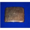 Image 1 : A 9ct GOLD CIGARETTE CASE, c.1920, with a crest and initials, JHM., £80/120...