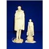 Image 1 : AN IVORY FIGURE OF THE DUKE OF WELLINGTON, ENGLISH, c.1821, wearing robes designed for the Corona...