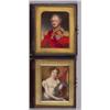 Image 1 : ENGLISH SCHOOL (EARLY 19th CENTURY), Watercolours on ivory, A miniature portrait of a soldier...