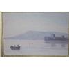 Image 1 : P. NESBITT, (19th CENTURY), Watercolour, A View of Carrickfergus Castle, Inscribed verso, C...