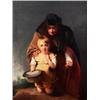 Image 1 : WILLIAM OWEN, R.A., 1769-1825, Oil on canvas, Hard is the Fate of the Infirm and Poor, Sign...