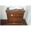 Image 1 : A PAIR OF OAK CHESTS, c. 1900, supplied by John A. McArevey, Newry, each fitted with four drawers...