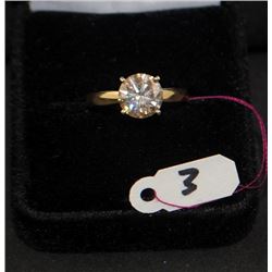 LADIES 14K 2.40CT ROUND DIAMOND SOLITAIRE