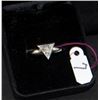 Image 1 : LADIES 14K 1.10CT TRIANGULAR BRILLIANT DIAMOND