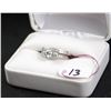 Image 3 : LADIES 14K WHITE GOLD DIAMOND WEDDING SET