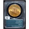Image 1 : 1924 $20 ST. GAUDENS GOLD COIN - PCGS MS63