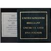 Image 2 : 1995 UNITED KINGDOM FIVE POUNDS BU GOLD COIN