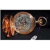 Image 3 : STAG 14K PINK GOLD BOX HINGE CASE POCKET WATCH